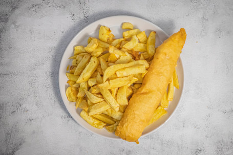 Large Cod, 4Oz Sauce Chips