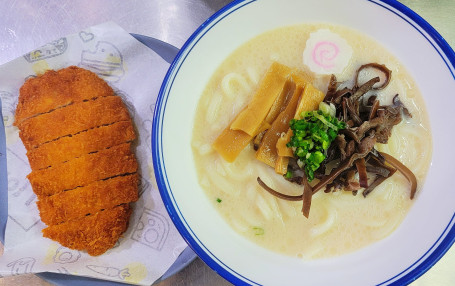 Jí Liè Zhū Bā Pork Chop Cutlet Ramen