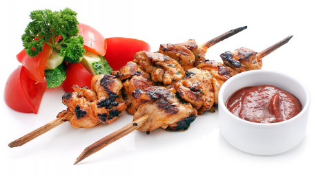 Boneless Bbq Chicken Skewer