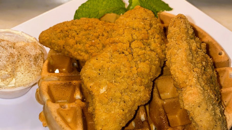 Vegan Chicken Waffle