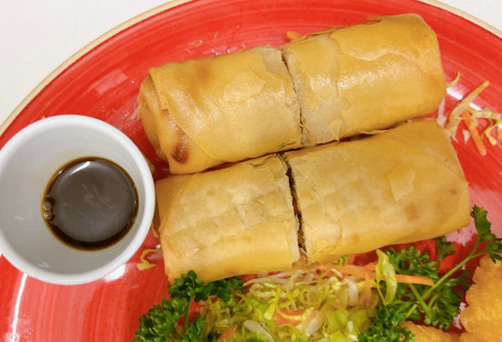 Crispy Spring Roll (2) Cuì Pí Chūn Juǎn