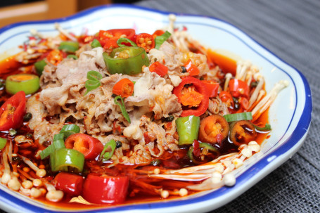 Thin Sliced Beef With Fresh Chilli Xiān Jiāo Féi Niú