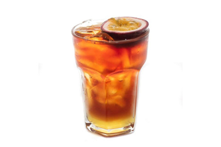 Bǎi Xiāng Guǒ Bīng Chá Iced Passion-Fruit Tea