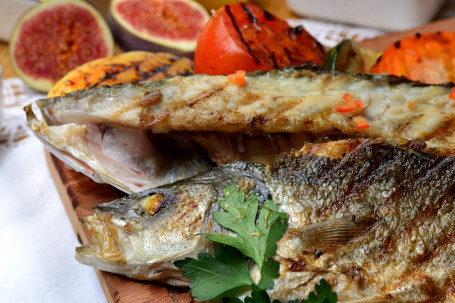 Xiāng Jú Lú Yú Baked Seabass