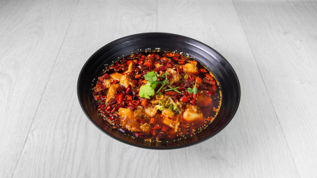 Poached Fish Fillet In Hot Chili Oil Shuǐ Zhǔ Yú #087