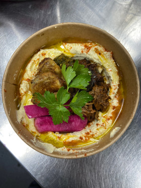 Hummus Beef Brisket (With Pitta)