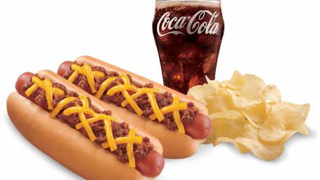 2 Chili Cheese Dogs-Combinatie