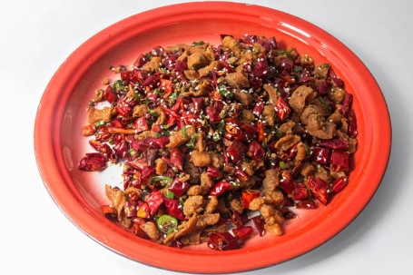 Fragrant Chicken In A Pile Of Chillies Chóng Qìng Là Zi Jī