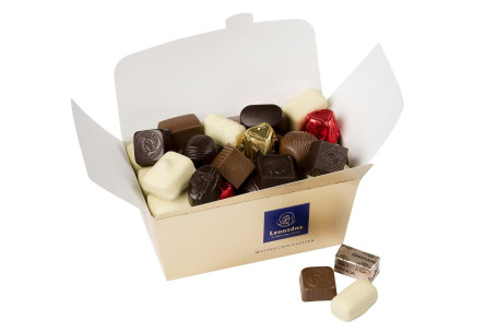 Leonidas Signature Gold Ballotin Box (Approx 36-44 Pieces Assorted Chocolates)