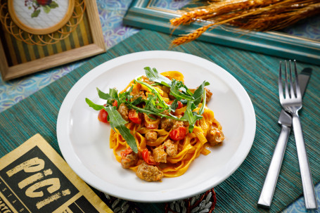 Xiāng Là Yì Dà Lì Là Cháng Biǎn Miàn Tagliatelle Spicy N’ Duja