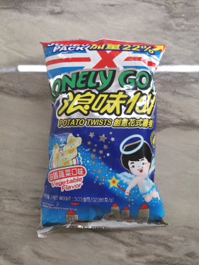 Lonely God Potato Twists Vegetable Flavor 86G