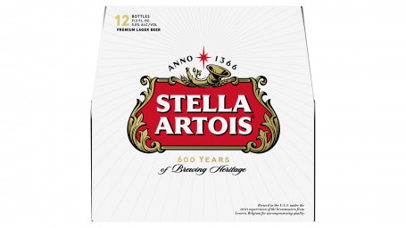 Stella Artois Beer Lager Belgische Fles (11.2 Oz X 12 Ct)