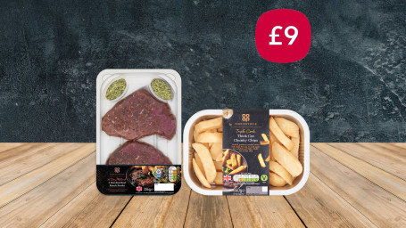 £9: Irresistible Steak Chips For 2 (Save £4)