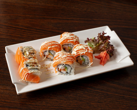 Sake Ebi Maki (6Pcs)