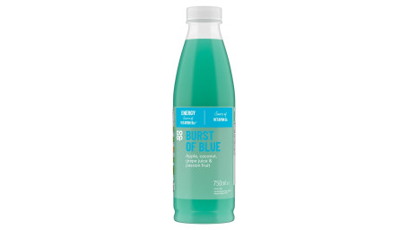 Co-Op Burst Of Blue Apple, Coconut, Grape Juice Passion Fruit 750Ml