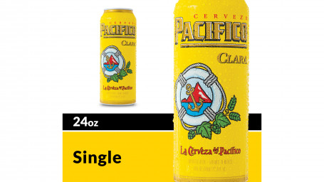 Pacifico Clara Mexicaanse Lager Can (24 Oz)