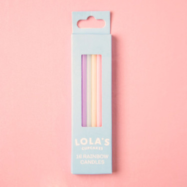 Pastel Candles (Box Of 16)