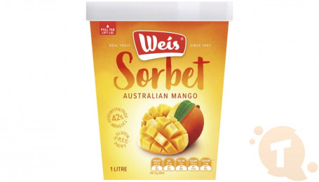 Weis Sorbet Mango 1L