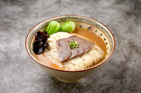 H9 Wǔ Xiāng Niú Ròu Zhū Gǔ Tāng Lā Miàn La Mian With Spiced Beef In Signature Pork Bone Soup