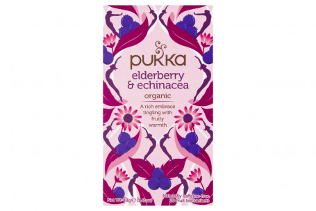 Pukka Organic Elderberry Echinacea 20Pcs