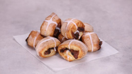 Hot Cross Bun Papa Bites