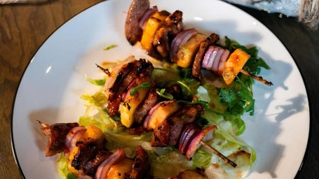 Pineapples Pork Skewers (3)