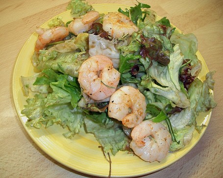 Scampi Salade