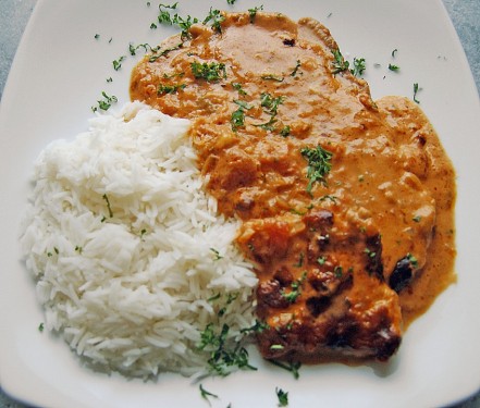 Gorgonzola-Schnitzel