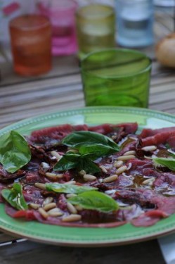 Rundvleescarpaccio