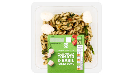 Co-Op Pastasalade Mozzarella, Tomaat Pesto 195G