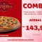 Combo 1 Pizza Grande 1 Pizza Família 200G De Batata Frita 2 Refri 1Lt