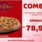 Combo 1 Pizza Grande 200G De Batata Frita 1 Refri 1Lt.