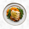 Nb-5 Herb White Fish Sweet Potato Mash With Wholegrain Mustard Sauce Xiāng Cǎo Bái Yú Jí Fān Shǔ Róng Pèi Jiè Mò Zǐ Jiàng