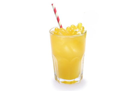 Mango Passionfruit Bubble Lemonade