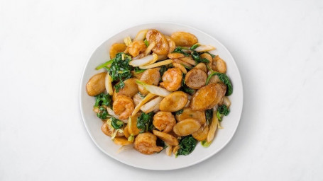 Shanghai Rice Cakes With Shrimp