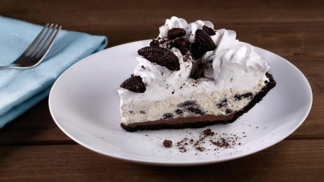 Oreo Cookie Silk Pie, In Plakjes