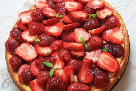 Aardbeien Cheesecake