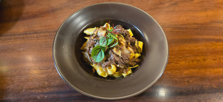 Satay Beef Pappardelle Shā Diē Niú Ròu Kuò Miàn