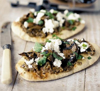 Aubergine Pizza