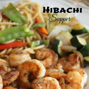 Hibachi-Garnalen