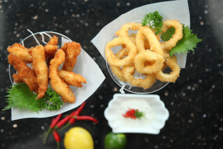 Krokante Calamari