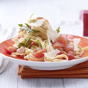 Tagliatelle Met Zalm