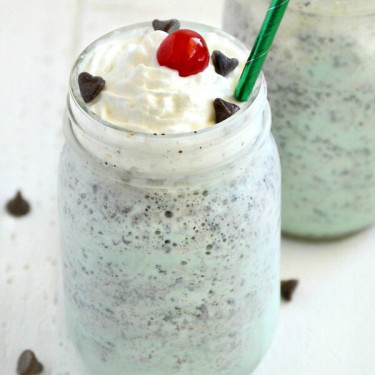 Mint Chocolade Chip Milkshake