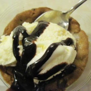 Chocolate Chip Cookie Sundae