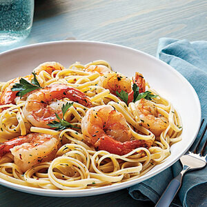 Garnalen Scampi Linguine