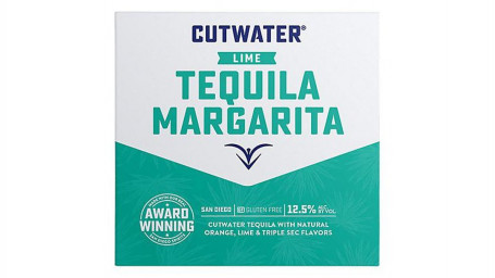 Cutwater Tequila Margarita Liqueur Ready To Drink (12 Oz X 4 Ct)