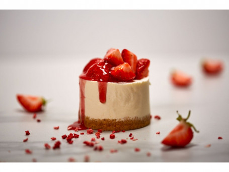 Aardbeien Cream Cheesecake