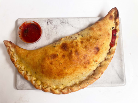 Calzone Aubergine Geitenkaas (V)