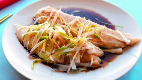 Ginger Scallion Steamed Fish