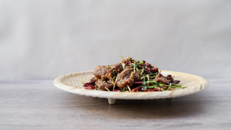 Fried Mutton On Toothpicks Yá Qiān Yáng Ròu